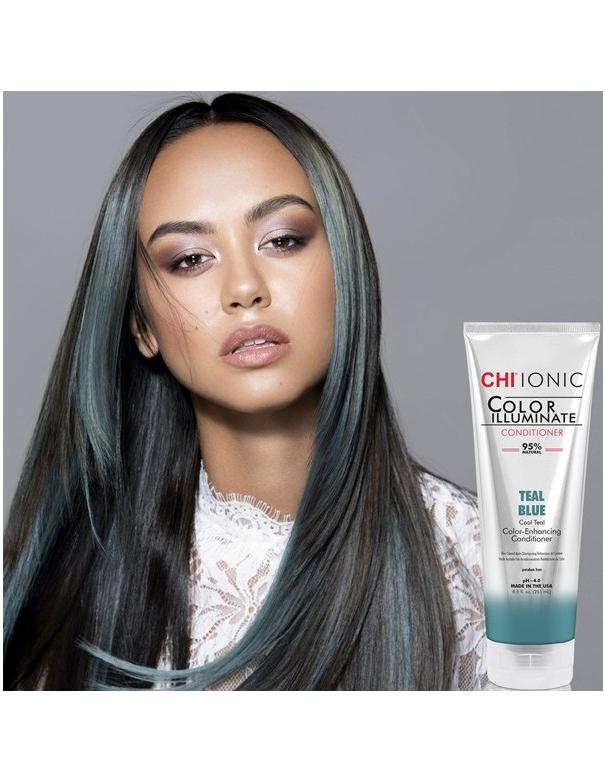 CHI Color Illuminate Teal Blue Conditioner - 251ml