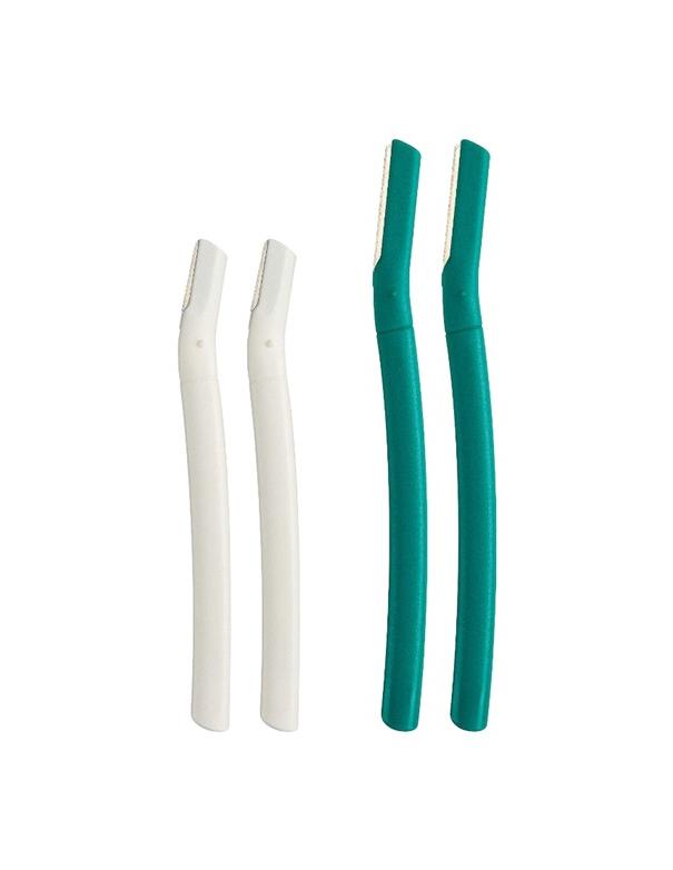 Rasoirs pour sourcils et visage GiGi - Lot de 4