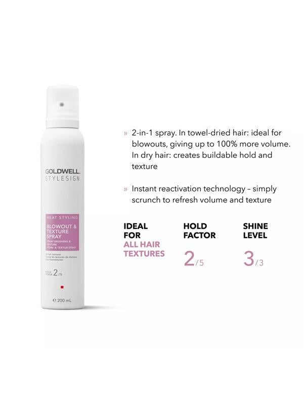 Spray coiffant et texturisant Goldwell StyleSign - 200 ml