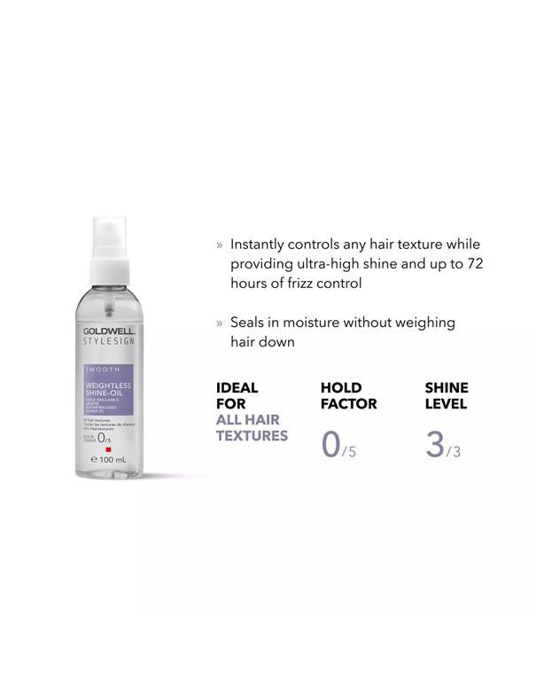 Huile brillance légère et lisse Goldwell StyleSign - 100 ml