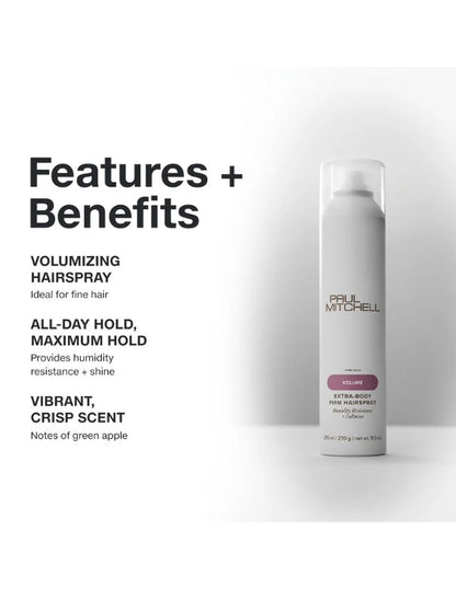 Paul Mitchell Volume Extra-Body Firm Hairspray - 315ml