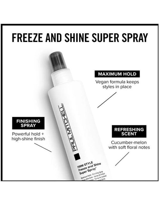 Paul Mitchell Freeze & Shine Super Spray - 1L