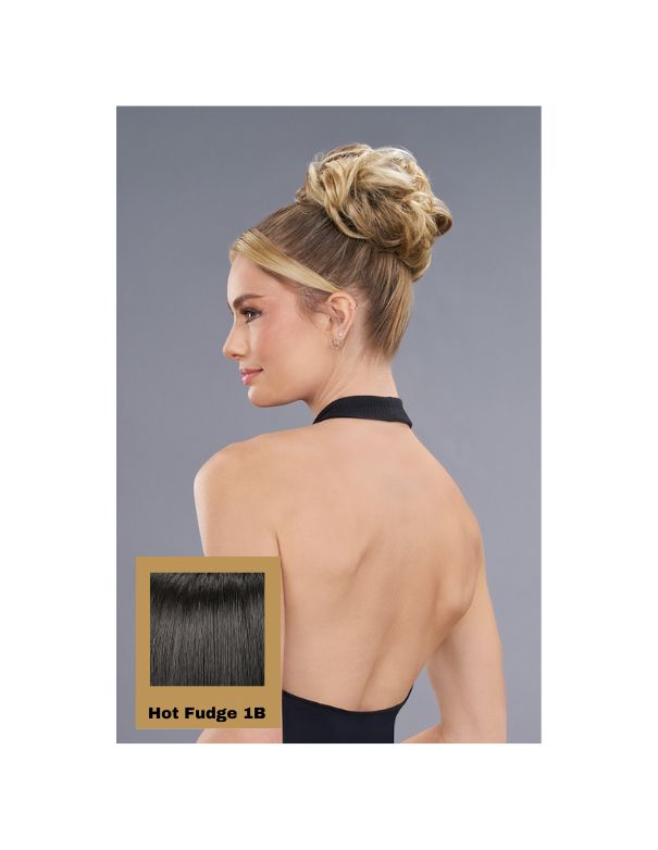Jon Renau Fun Bun - Hot Fudge 1B