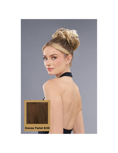 Jon Renau Fun Bun - Cocoa Twist 8/30