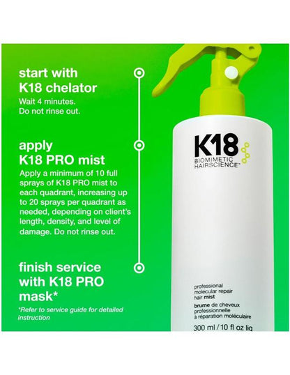 K18 Molecular Repair Hair Mist - 300ml