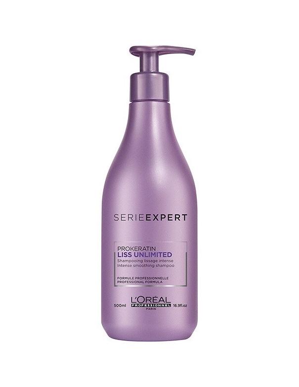 L'Oreal Serie Expert Liss Unlimited Shampoo - 500ml