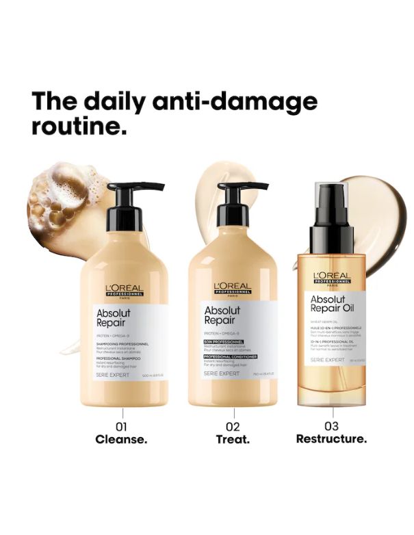 L’Oreal Absolute Repair Shampoo - 300ml