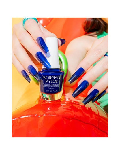 Morgan Taylor Nail Polish - Blue Crush Rush