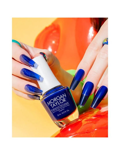 Morgan Taylor Nail Polish - Blue Crush Rush