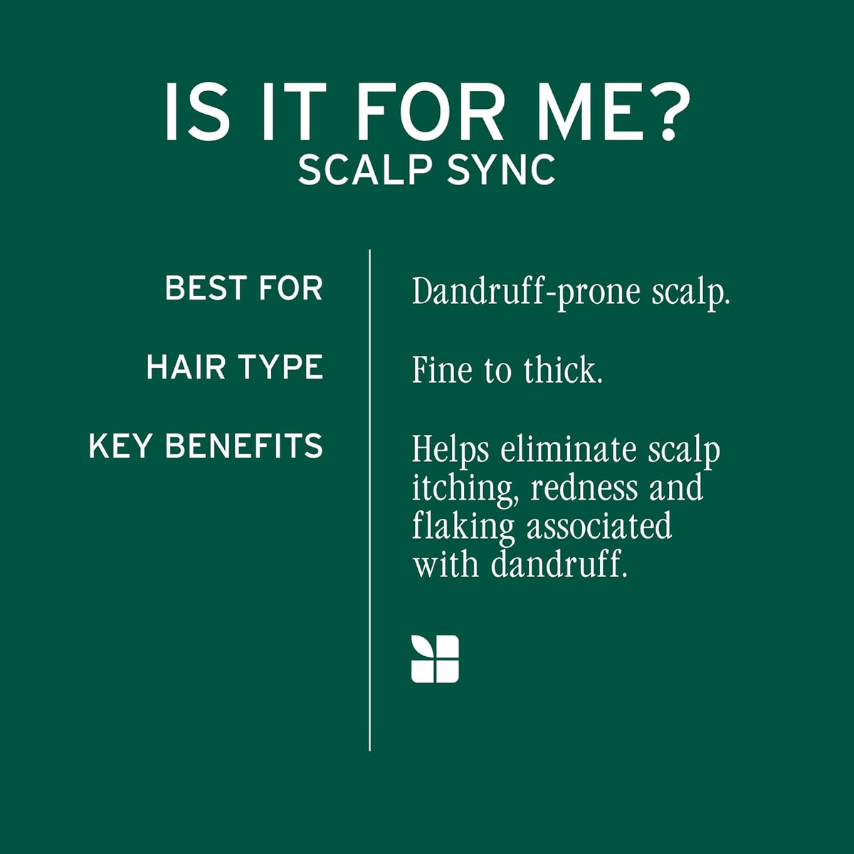 Biolage ScalpSync Anti-Dandruff Shampoo - 1L