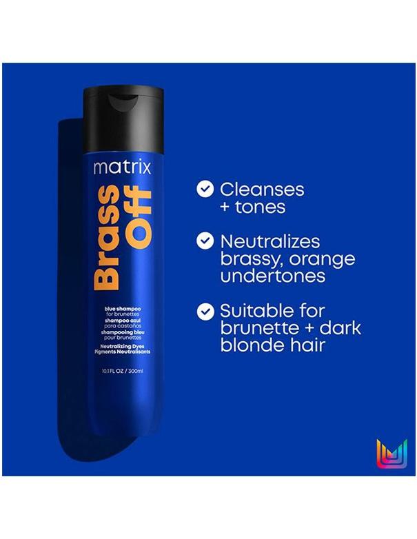 Matrix Brass Off Blue Shampoo - 1L