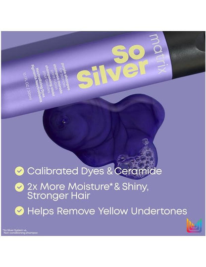 Matrix So Silver Purple Shampoo - 300ml