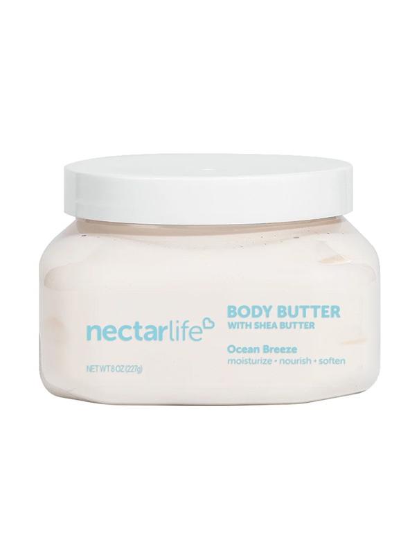 Beurre corporel hydratant au karité Nectarlife Ocean Breeze - 227 g