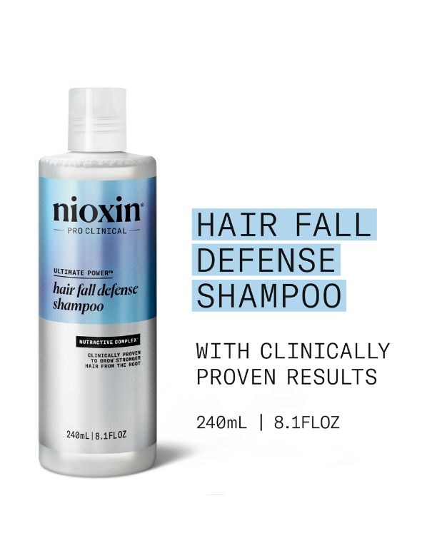 Nioxin Hair Fall Defense Shampoo - 240ml