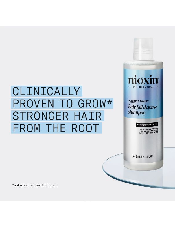 Nioxin Hair Fall Defense Shampoo - 240ml