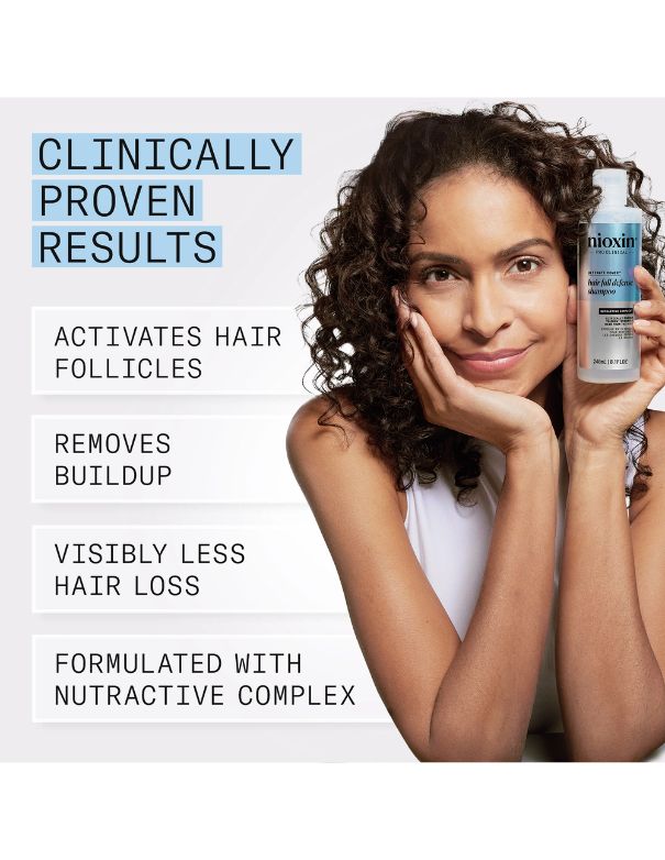 Nioxin Hair Fall Defense Shampoo - 240ml