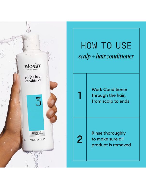 Nioxin System 3 Scalp Therapy Conditioner - 300ml