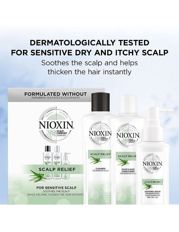 Kit de soulagement du cuir chevelu Nioxin