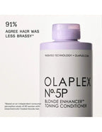 Après-shampoing tonifiant Olaplex No.5P Blonde Enhancer - 250 ml