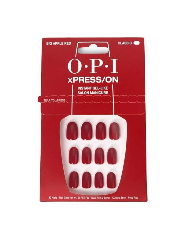 OPI xPRESS-ON Nails Big Apple Red