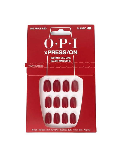 OPI xPRESS-ON Nails Big Apple Red