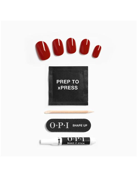 OPI xPRESS-ON Nails Big Apple Red