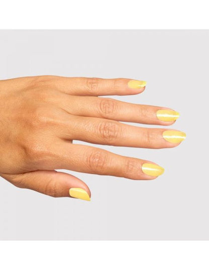 OPI Infinite Shine Slay Hello to Yellow