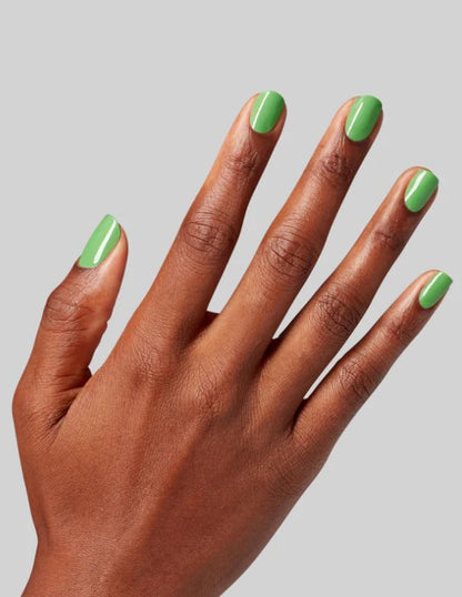 OPI Infinite Shine Jelly Green with Envy