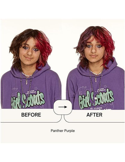 Punky Colour Temporary Hair Color Spray Panther Purple - 100g
