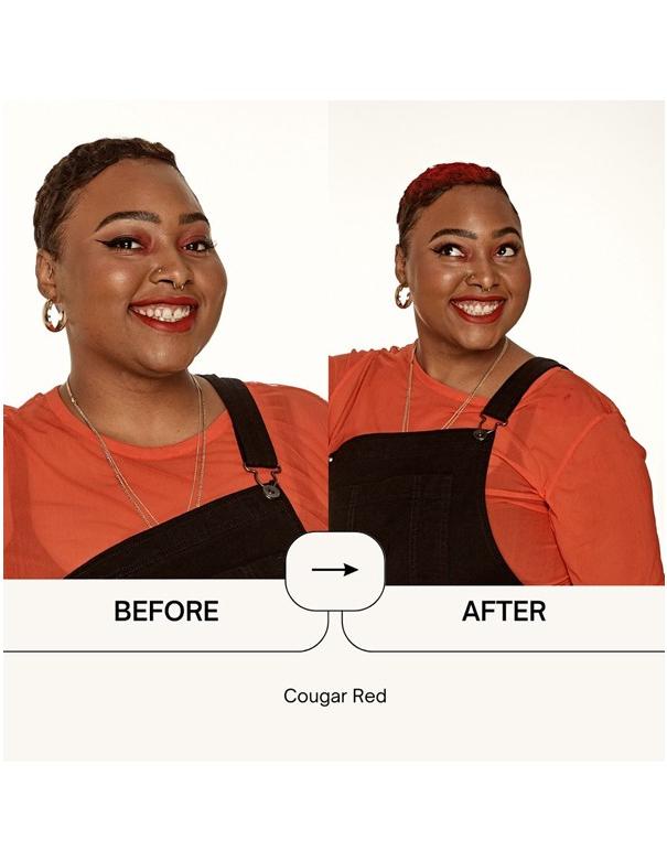 Punky Colour Temporary Hair Color Spray Cougar Red - 100g