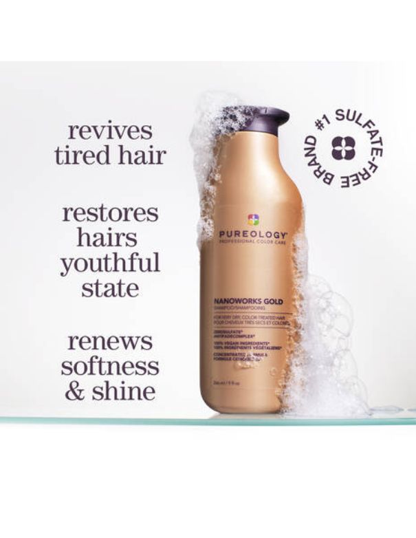 Pureology Nanoworks Gold Shampoo - 266ml