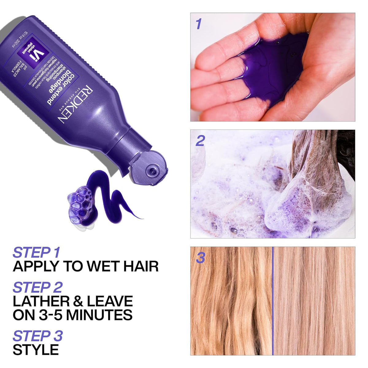Redken Color Extend Blondage Shampoo - 1L