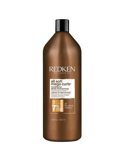 Redken All Soft Mega Curls Conditioner - 1L