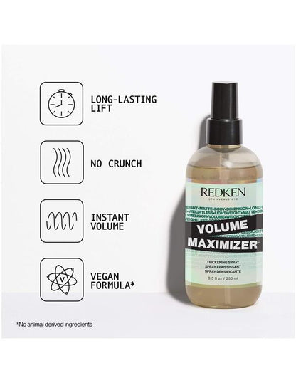 Redken Volume Maximizer Thickening Spray - 250ml