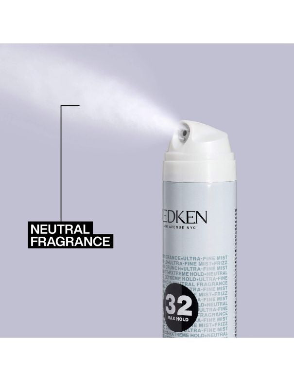 Laque Redken Max Hold, parfum neutre - 256 g