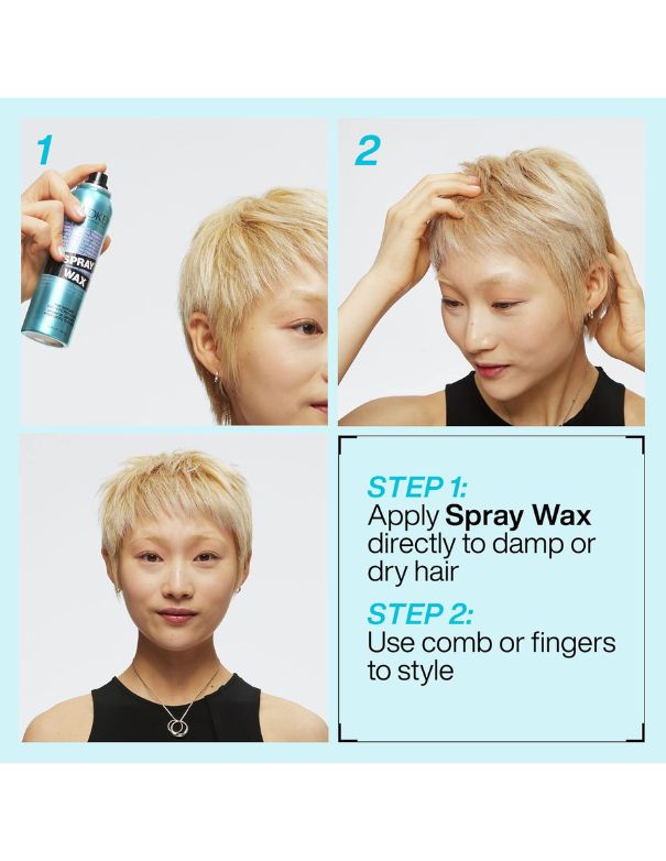 Redken Spray Wax Invisible Texture Hairspray - 156g Tousled Finish