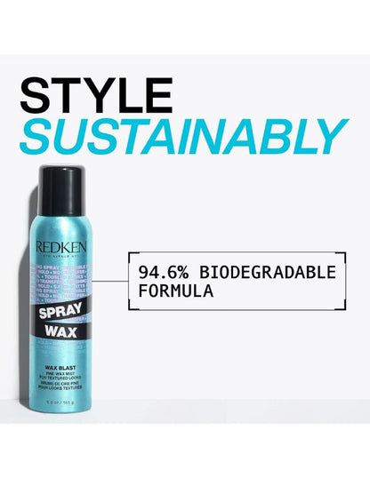 Redken Spray Wax Invisible Texture Hairspray - 156g Tousled Finish