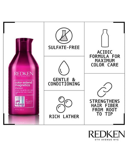 Shampooing Color Extend Magnetics de Redken - 300 ml