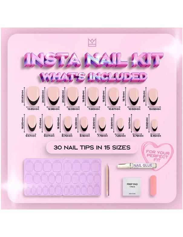 RPNZL Press-on Nail Kit - Vixen