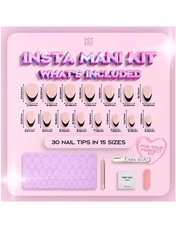RPNZL Press-on Nail Kit - French Lace
