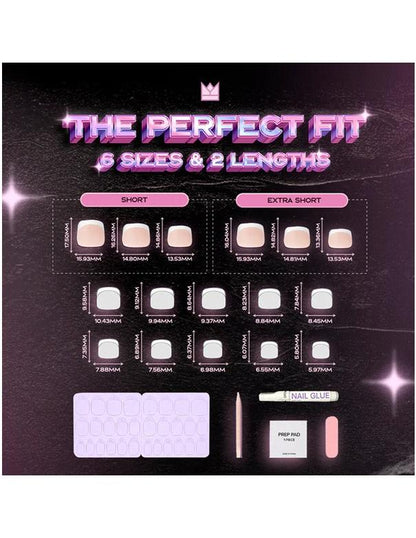 RPNZL Press-on Toenail Kit - Mulan