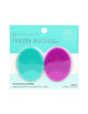 Relaxus Pretty Polished Silicone Facial Scrubber 2pk