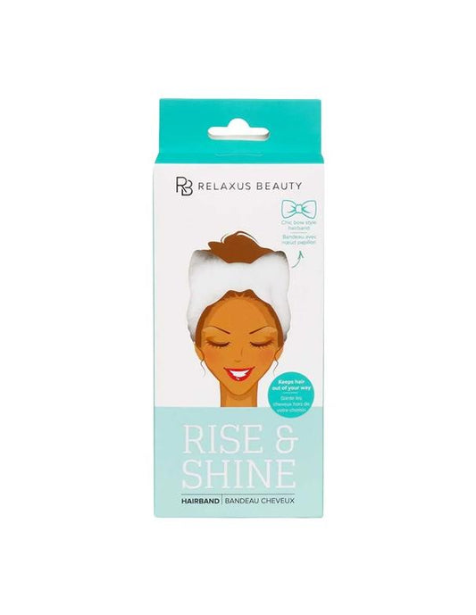 Relaxus Rise & Shine Hairband White