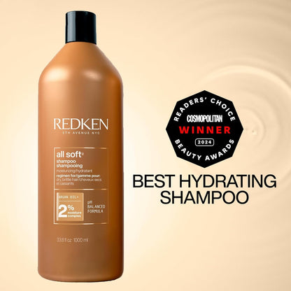 Redken All Soft Shampoo - 1L