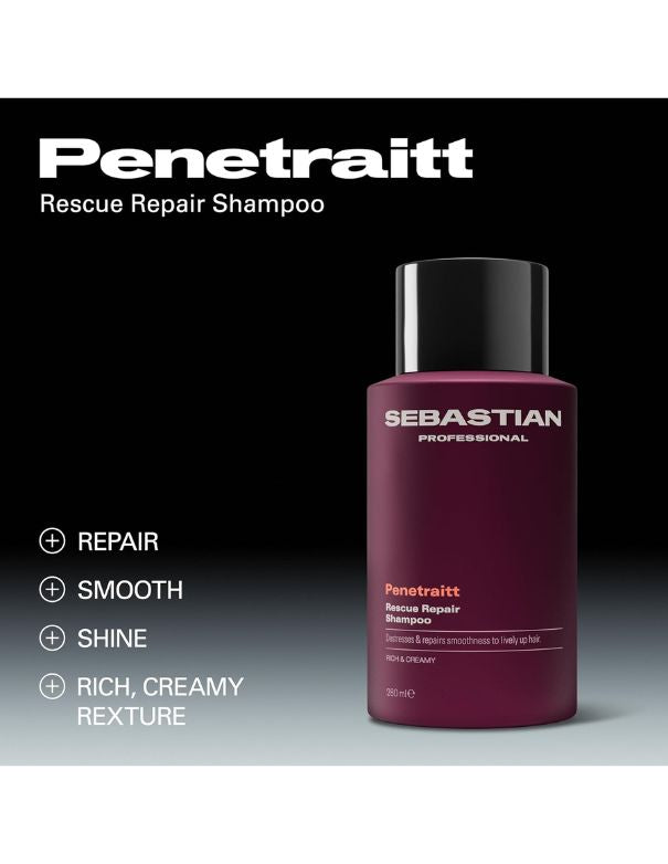 Shampooing Réparateur Sebastian Penetraitt Rescue - 1L