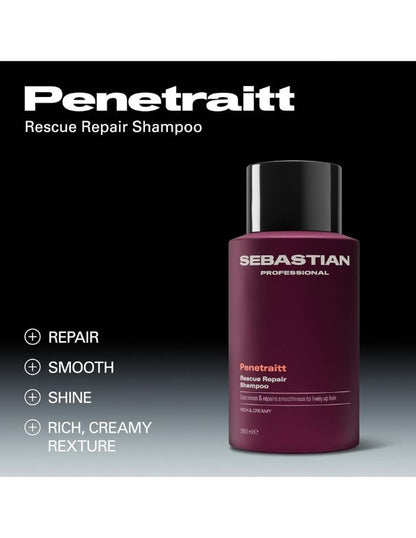 Shampooing Réparateur Sebastian Penetraitt Rescue - 1L