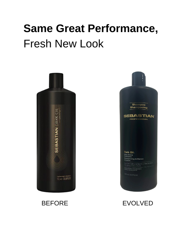 Sebastian Professional Dark Oil Shampoo Brillance Soyeuse - 1L