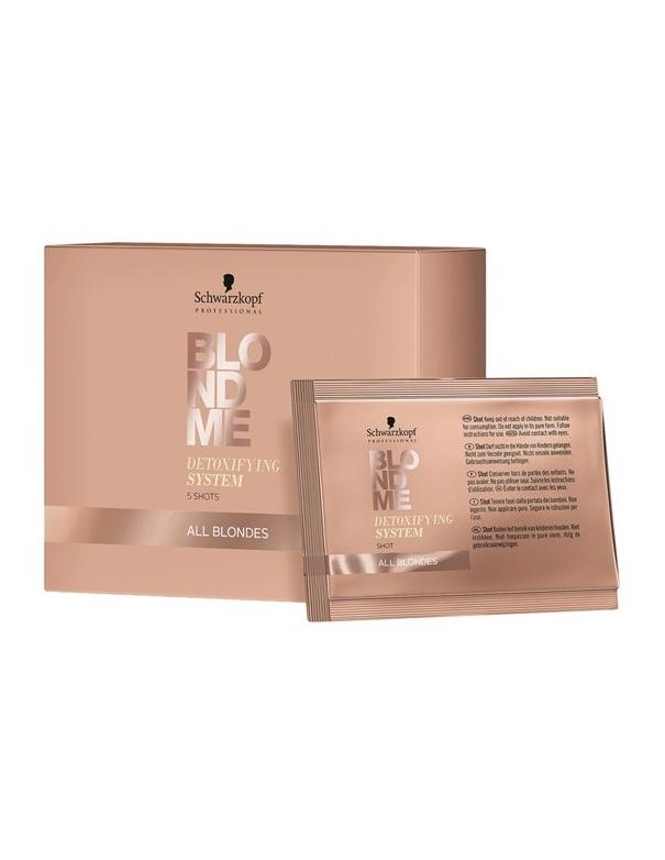 Schwarzkopf BLONDME Système Détoxifiant All Blondes Shots