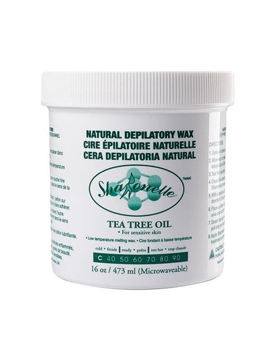 Sharonelle Microwave Natural Tea Tree Wax - 16oz