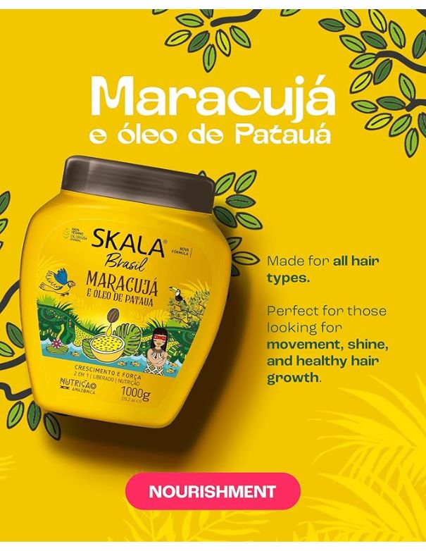 Crème de soin capillaire au fruit de la passion